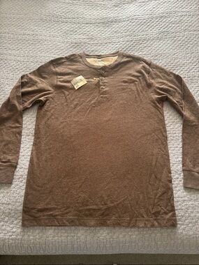 Outdoor Life Wilderness Sueded Henley